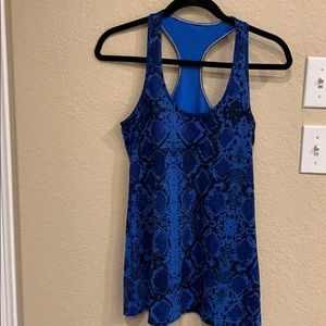 Lululemon Snake print Cool Racer Back Tank